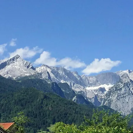 公寓 Ferienwohnung Alpi 加爾米施-帕滕基興